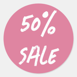 Marketing Sale Product Merklabels Ronde Sticker