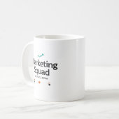 Marketing Squad – Data. Gestreept. Herhalen. Koffiemok (Voorkant links)