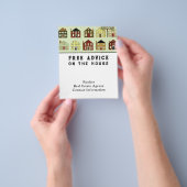 Marketing van Estate Agent Flyer (Hand)