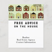 Marketing van Estate Agent Flyer (Voorkant)