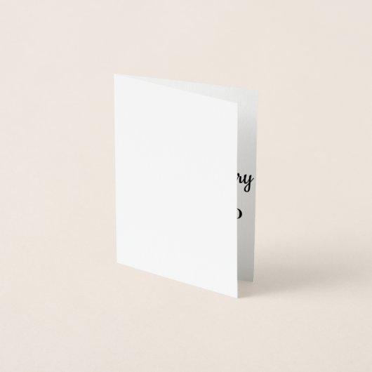 Marketing van onroerend goed Aangepaste makelaar Folie Kaarten (Voorkant)