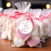 Marketing van Realtor Marketing Valentijnsdag Ronde Sticker