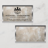 Marketing | Verkoop | Consulting Corporate Logo Visitekaartje (Voorkant / Achterkant)