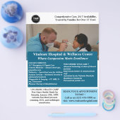 Marketing voor ziekenhuis of kliniek flyer (Enkel)