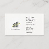 Marketingadvies | Grafiekgegevensdiagram Visitekaartje (Voorkant)