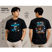 Marketingafdeling | Grappig kantoor team shirt