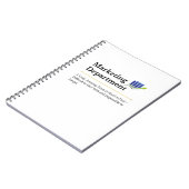 Marketingafdeling Notitieboek (Linkerzijde)
