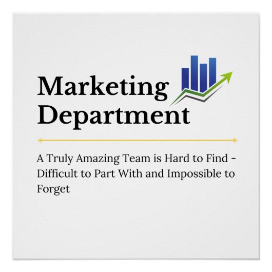 marketingafdeling perfect poster (Voorkant)