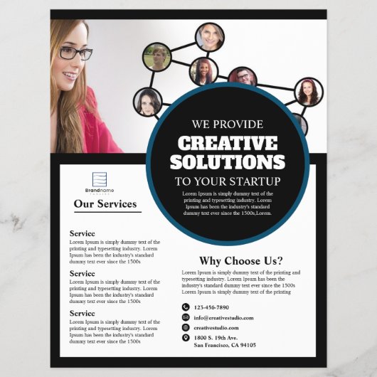 Marketingbureau Onderneming Flyer (Voorkant)