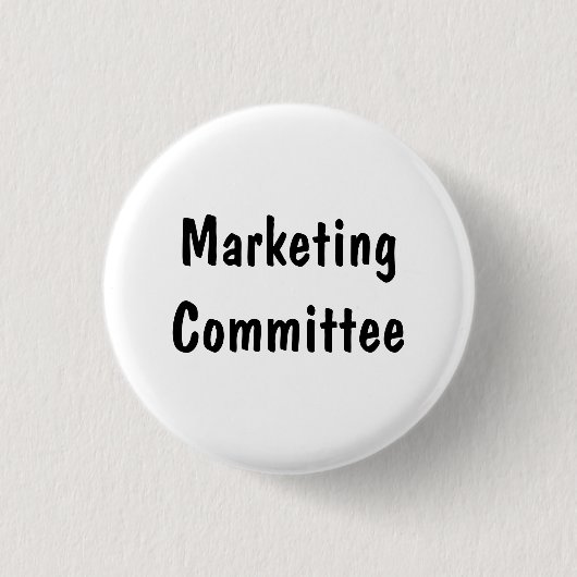 Marketingcommissie Ronde Button 3,2 Cm (Voorkant)