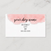 Marketingkorting voor relatiegeschenkcertificaat aanbevelingskaartje (Achterkant)