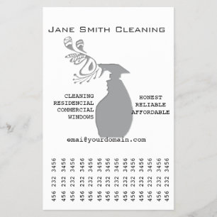 Marketingschaar Trendy Moderne verstuiffles Flyer