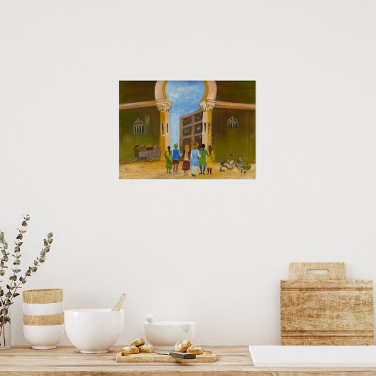 Marketplace Poster (Keuken)