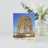 Marketplace Ruins, Leptis Magna, Libië Briefkaart (Staand voorkant)