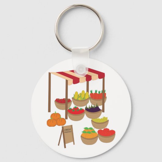 Marketplace Sleutelhanger (Achterkant)