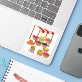 Marketplace Sticker (Laptop met iPhone)