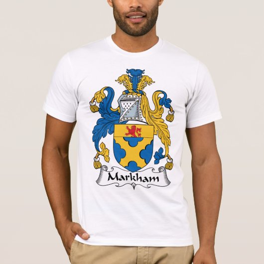 Markham Family Crest T-shirt (Voorkant)