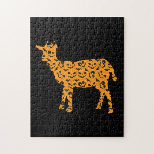 Markhor Easy Halloween Outfit Goat Kind Costuum Legpuzzel (Verticaal)