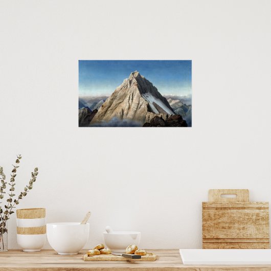 Marko Pernhart Peak of Mount Triglav Poster (Keuken)