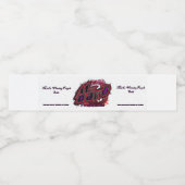 Mark's G Soda Waterfles Etiket (Enkel label)