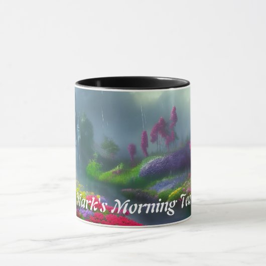 Mark's Morning Tea Gepersonaliseerd  Mok (Midden)