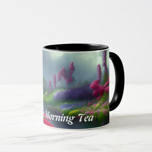 Mark's Morning Tea Gepersonaliseerd  Mok (Voorkant rechts)