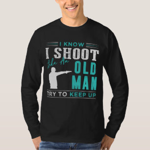 Marksman: Ik weet dat ik schiet als een oud Man, T-shirt