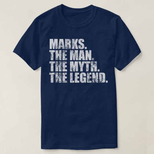 MarksMarks Achternaam Marks Achternaam Marks Surna T-shirt (Design voorkant)