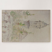Markt (1894) – Camille Pissarro Legpuzzel (Horizontaal)