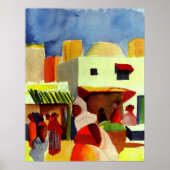 Markt Algier Poster (Voorkant)