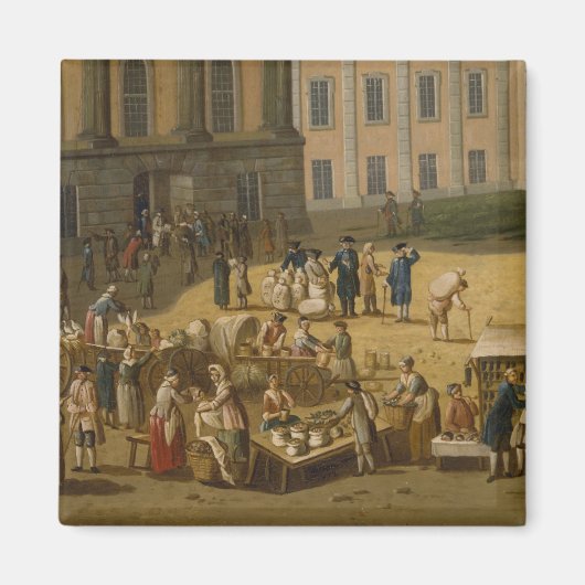 Markt Alter, Potsdam, 1772 Magneet (Voorkant)