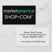 markt-Amerika Visitekaartje (Voorkant / Achterkant)