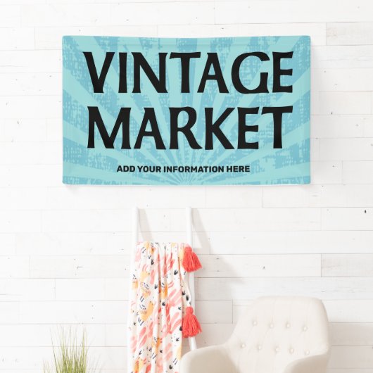  markt banner retro stralen (Insitu)