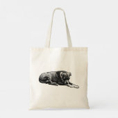 Markt Chill Dog Tote Bag (Achterkant)