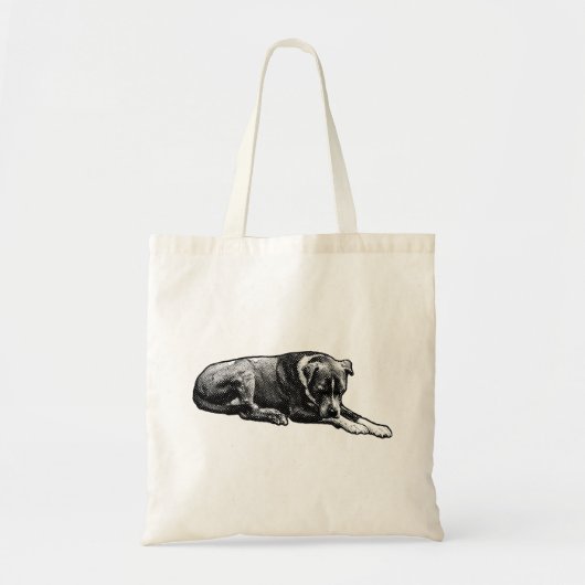 Markt Chill Dog Tote Bag (Voorkant)