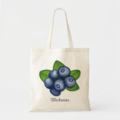 Markt Companion Blueberry Tote Bag (Voorkant)