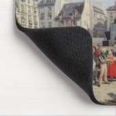 Markt en fontein van de instrumenten muismat (Hoek)