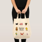 Markt-/groothandelsmarkt Tote Bag (Voorkant (product))
