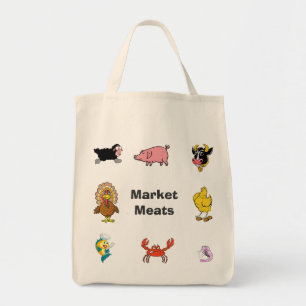 Markt-/groothandelsmarkt Tote Bag