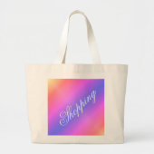 Markt Grote Tote Bag (Voorkant)
