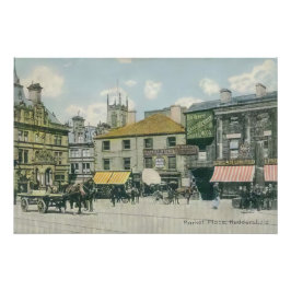 markt - Huddersfield Marketplace Perfect Poster