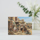 Markt in Jaffa | Gustav Bauernfeind | Briefkaart (Staand voorkant)
