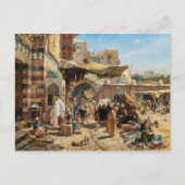 Markt in Jaffa | Gustav Bauernfeind | Briefkaart (Voorkant)