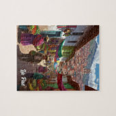 Markt in La Paz Bolivia Reizen Legpuzzel (Horizontaal)