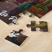 Markt in La Paz Bolivia Reizen Legpuzzel (Zijkant)