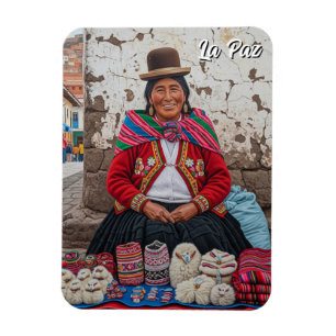 Markt in La Paz Bolivia Reizen Magneet