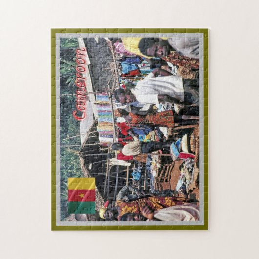 MARKT Kameroen - Legpuzzel (Verticaal)