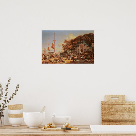 Markt Macau Poster (Keuken)