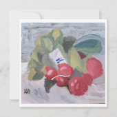 Markt radijzen kaart (Voorkant)