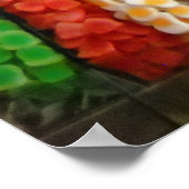 Markt Snoep Sweets Barcelona Spanje Poster (Hoek)